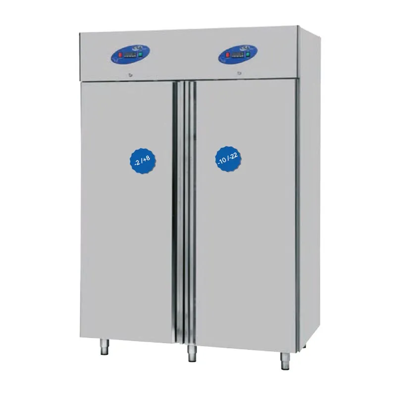 CSA CS-DBNLK-1400 Dik Tip Buzdolabı & Derin Dondurucu, 2 Kapılı, 1400 L