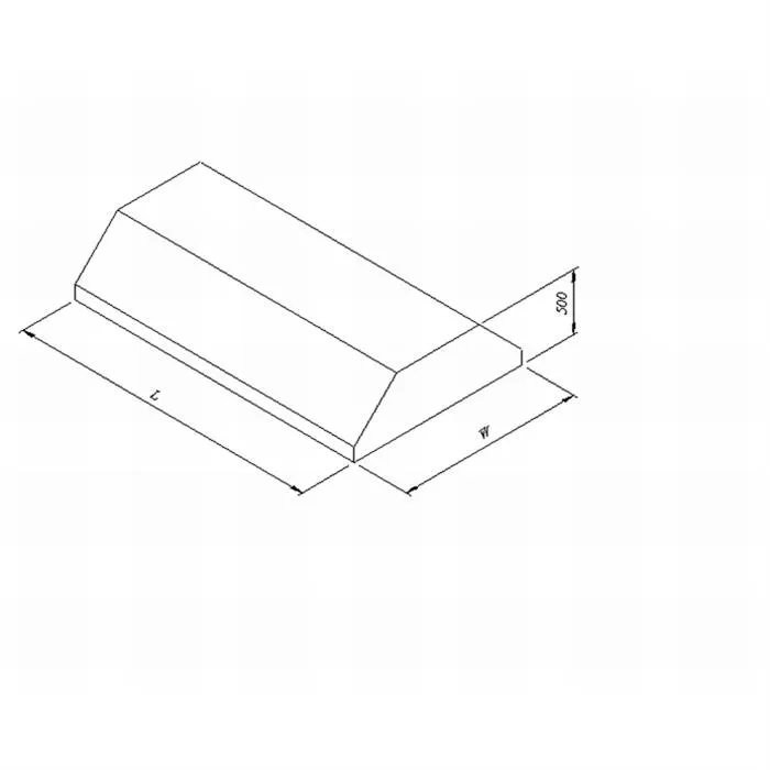 Orta Tip Filtresiz Davlumbaz, 300x200 cm