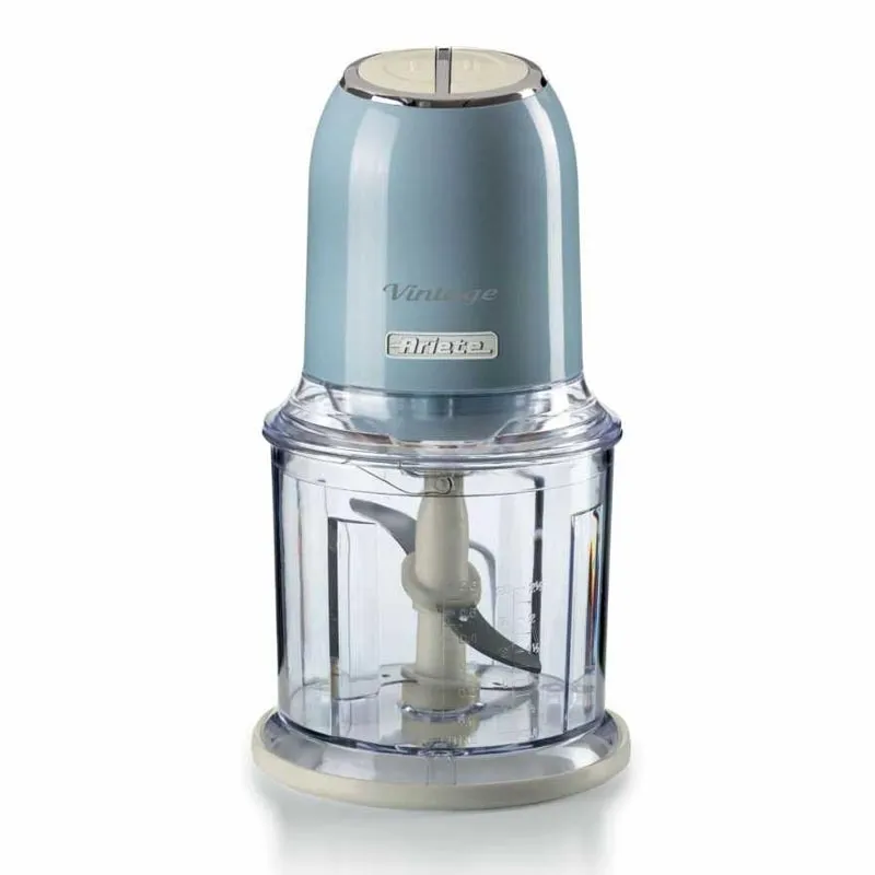 Ariete 0438/05 Vintage Sebze Doğrayıcı, 600 ml, Mavi