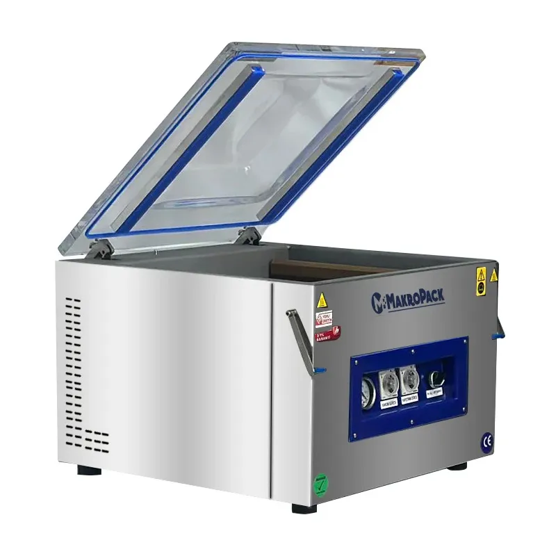 MakPack MP-410 T2/S Vakum Makinesi, Yapıştırma Uzunluğu 2x410 mm, 550x560x500 mm