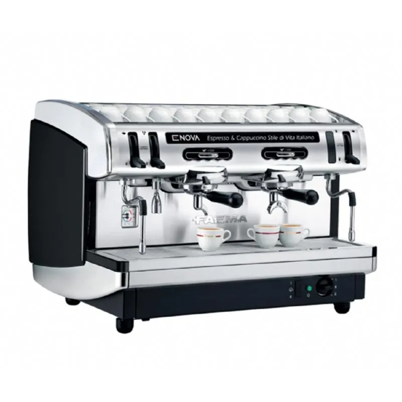 Faema Enova S2 Yarı Otomatik Espresso Kahve Makinesi, 2 Gruplu
