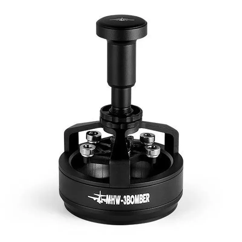MHW-3Bomber T5958-OS Yu Series İğneli WDT Kahve Dağıtıcı, 51 mm, Siyah
