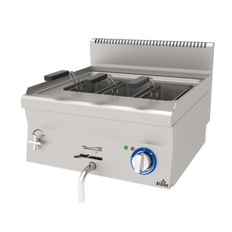 Atalay E AMP-660 600 Seri Makarna Haşlama Makinesi, 3 Sepetli, Elektrikli