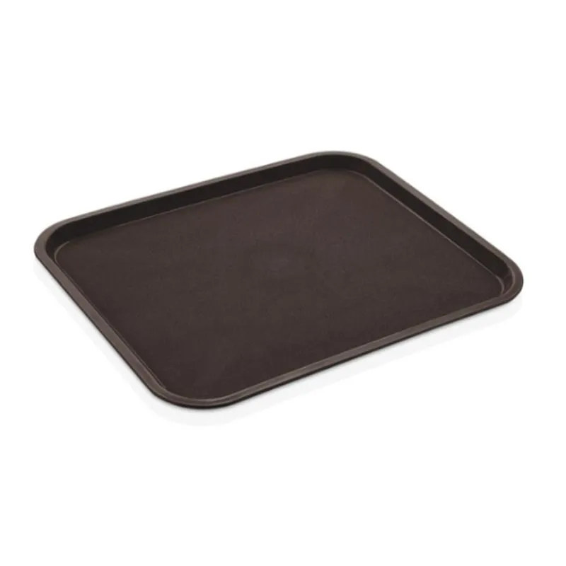 GastroPlast GTPP-3141 Polipropilen Servis Tepsisi, 31x41 cm, Siyah