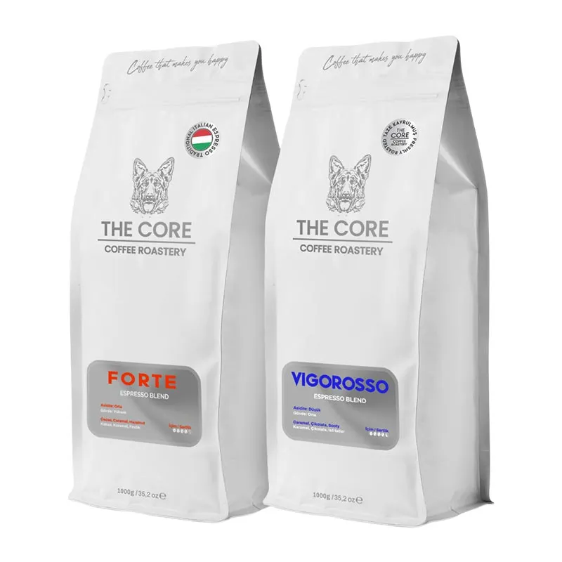The Core Forte + Vigoroso Özel Harman Espresso Çekirdek Kahve, 2000 gr