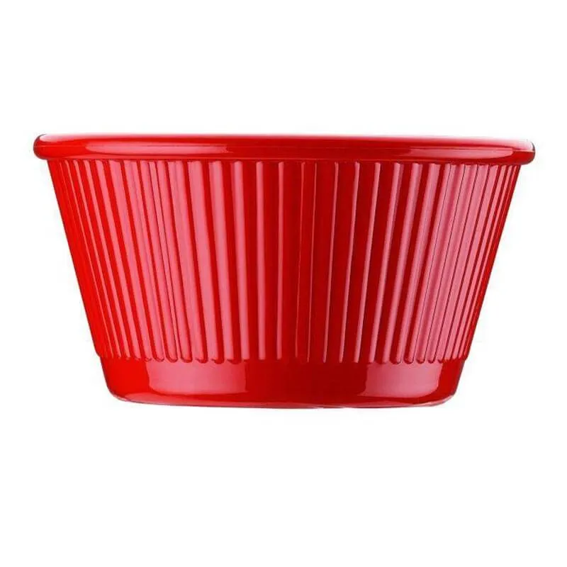 Bora Plastik Yuvarlak Mini Sosluk, Polikarbonat, 7x3.5 cm, Kırmızı