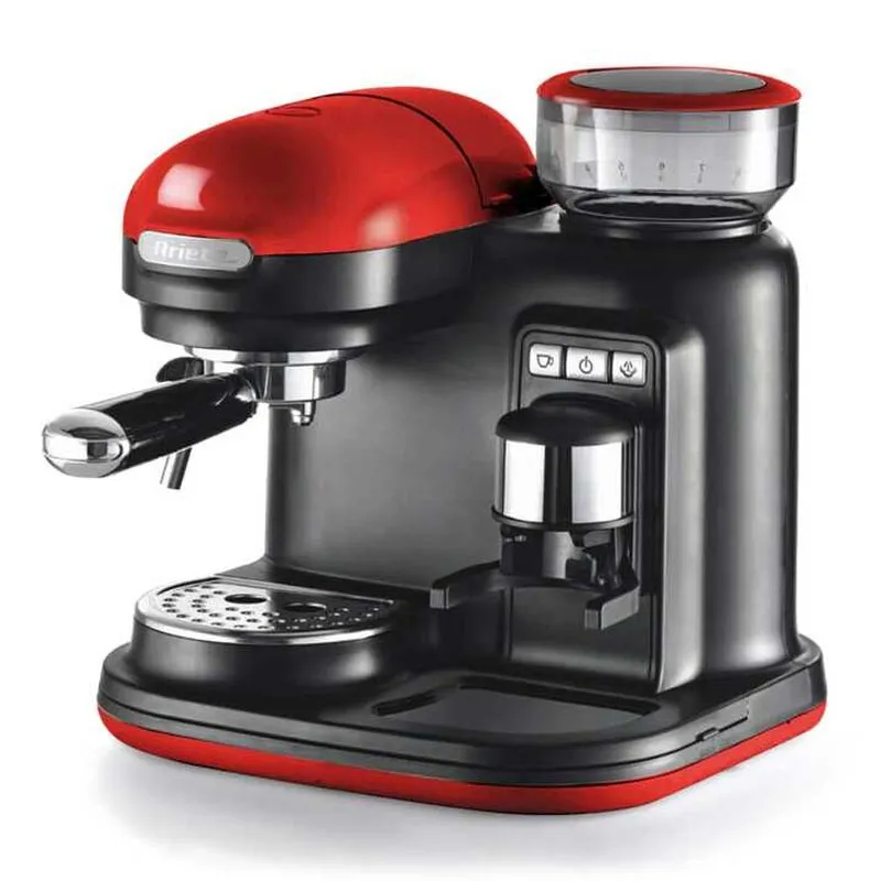 Ariete 1318/00 Moderna Espresso Kahve Makinesi, Kırmızı