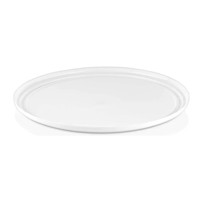 GastroPlast Polikarbon Yuvarlak Fanus Tepsisi, 30 cm, Beyaz
