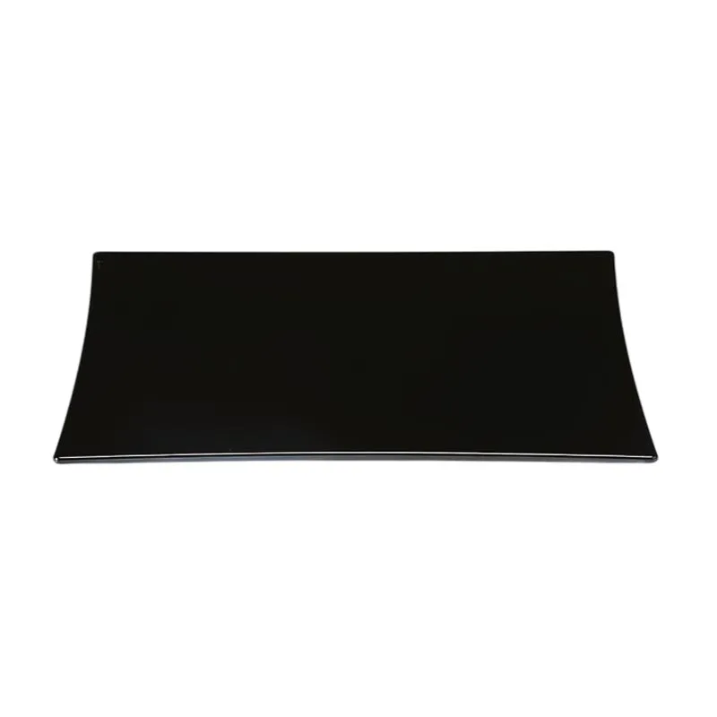 Zicco ZCP-625 Polikarbon Teşhir Tabağı, 35x35 cm, Siyah