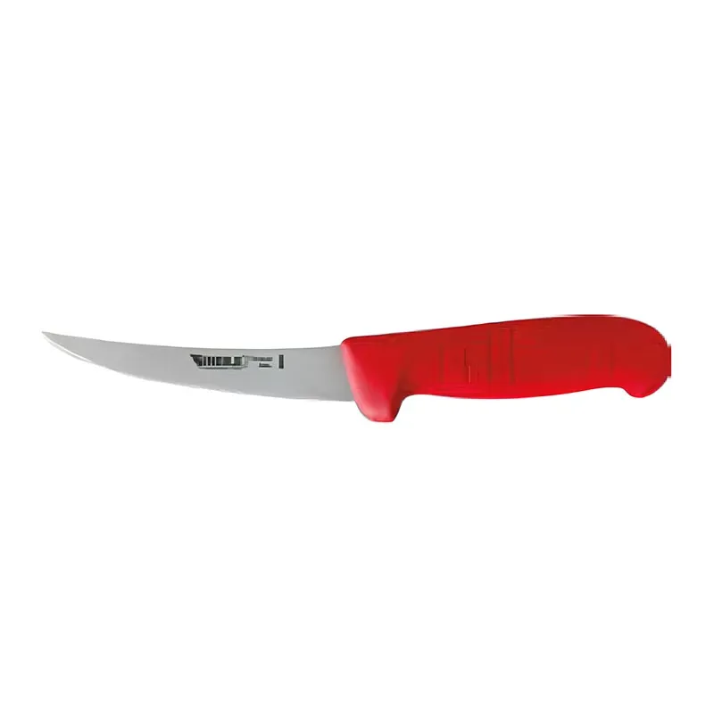 Sinerji Protrend No 1 Plastik Saplı Çizgili Kıvrık Sıyırma Bıçağı, 13 cm, Kırmızı
