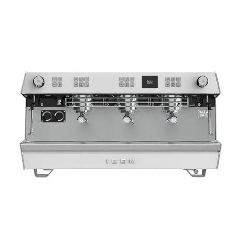 Dalla Corte Icon Espresso Kahve Makinesi, 3 Gruplu, Beyaz