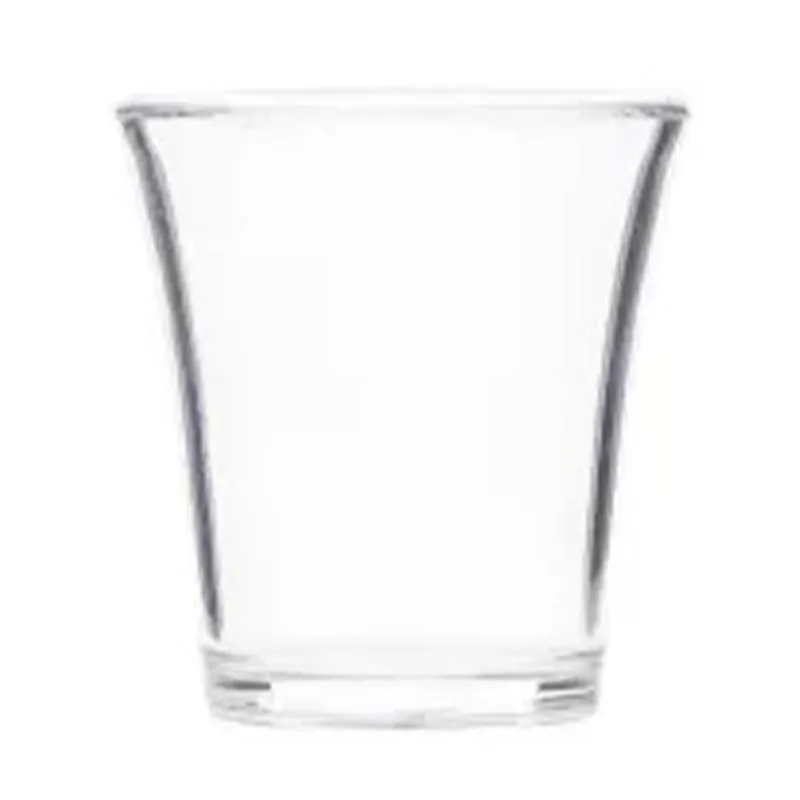 Rubikap Polikarbon Shot Bardağı, 50 ml, Şeffaf