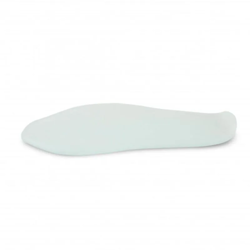 100% Chef Cadaques Cam Tabak, 22 cm, 2 Adet, Beyaz