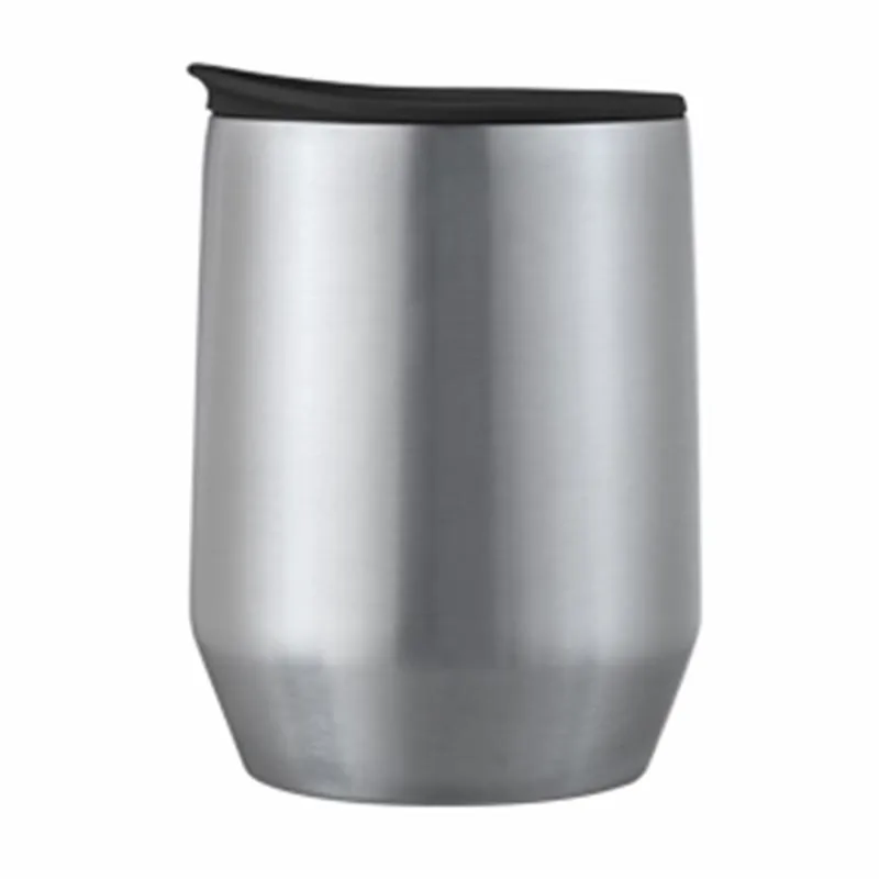 Hario OSM-270-BG Miolove Paslanmaz Çelik Mug Bardak, 270 ml, Siyah
