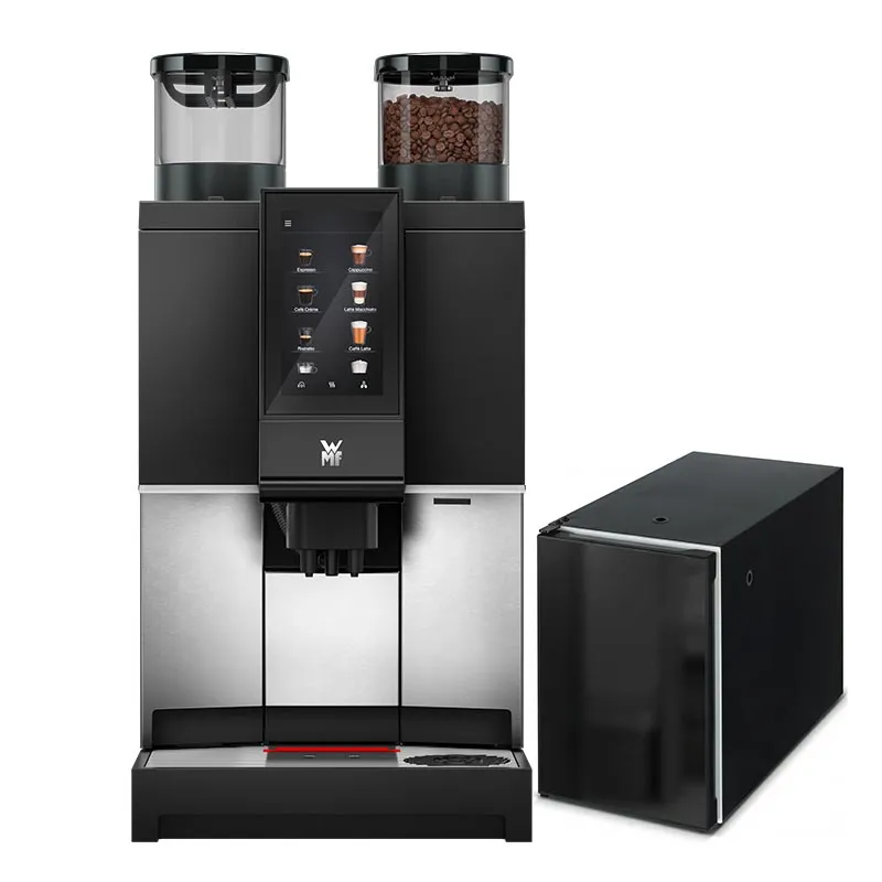 WMF 1300S Full Otomatik Kahve Makinesi, 1 Öğütücü, 1 Çikolata Slotu + Süt Soğutucu