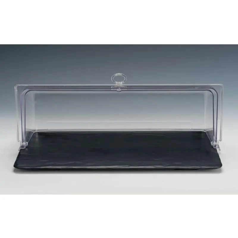 Zicco ZCP-769 Polikarbon Rolltop Kapaklı Melamin Altlı Muhafaza Kabı, GN 1/1, 32x52 cm