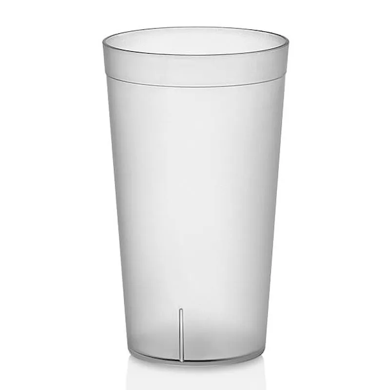 GastroCups Kumlu Bardak, 400 ml, Polikarbonat, Şeffaf