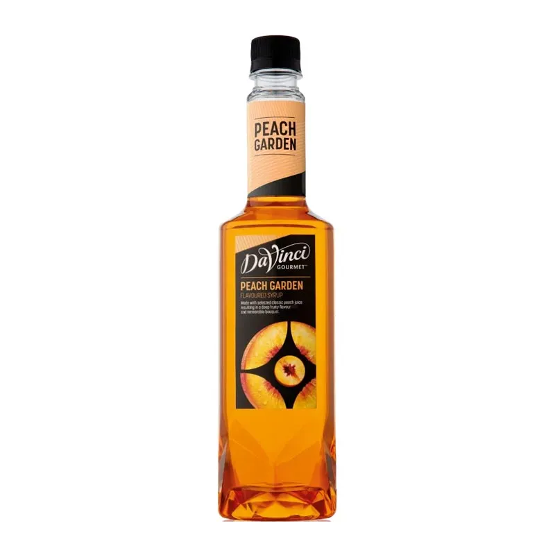 DaVinci Gourmet Peach Garden Bahçe Şeftalisi Aromalı Şurup, 750 ml