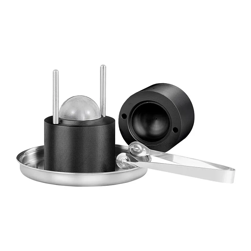 Cafemarkt Küre Buz Yapıcı Set, Siyah