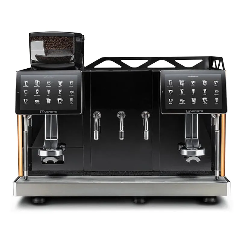 Eversys Enigma Classic E4MS X-Wide Süper Otomatik Espresso Makinesi, 2 Gruplu, Earth