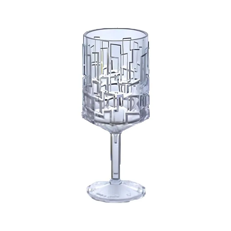GastroCups GC-S06 Taş Desen Polikarbon Kadeh, 350 ml