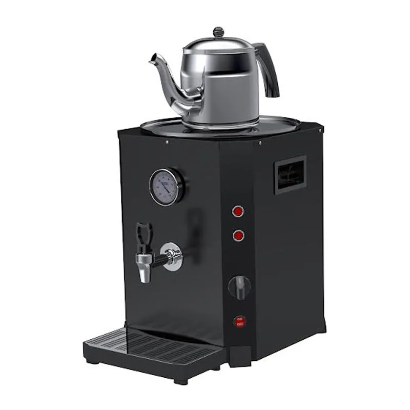 Duran Çelik DÇ 091 Çay Makinesi, 1 Demlikli, 23 L, Siyah