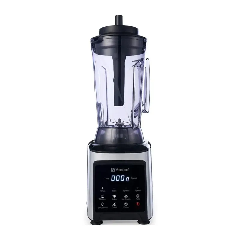 Vosco VHS-360C Pro XL 8 Bıçaklı Dijital Bar Blender, 4 L, Gri
