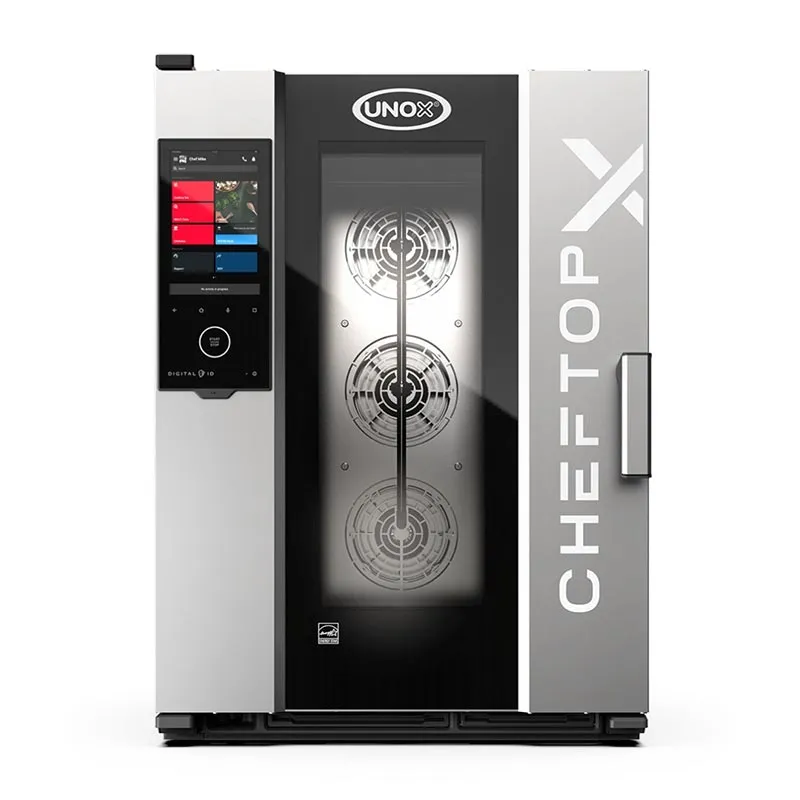 Unox CHEFTOP-X Digital.ID Kombi Fırın, GN 1/1 6 Tepsi Kapasiteli, Elektrikli