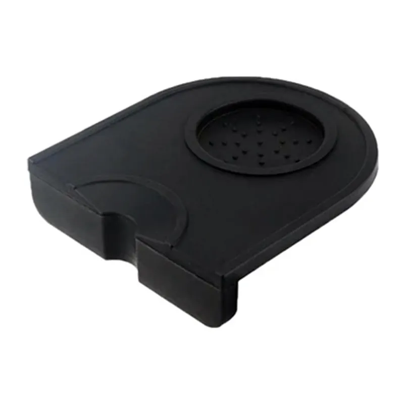 Baristic Deco Oval Silikon Tamper Matı, Siyah