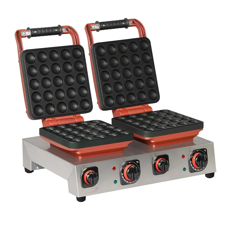 Omake WFL21.E22 Z50 0601 Zamanlayıcılı Mini Top Çiftli Waffle Makinesi, Elektrikli