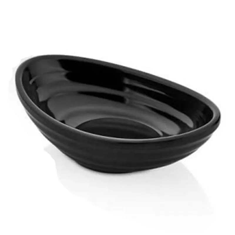 Külsan Thermoset Ramekin, Minimal, Gondol Model, 10x6.3 cm, 74 ml, Siyah