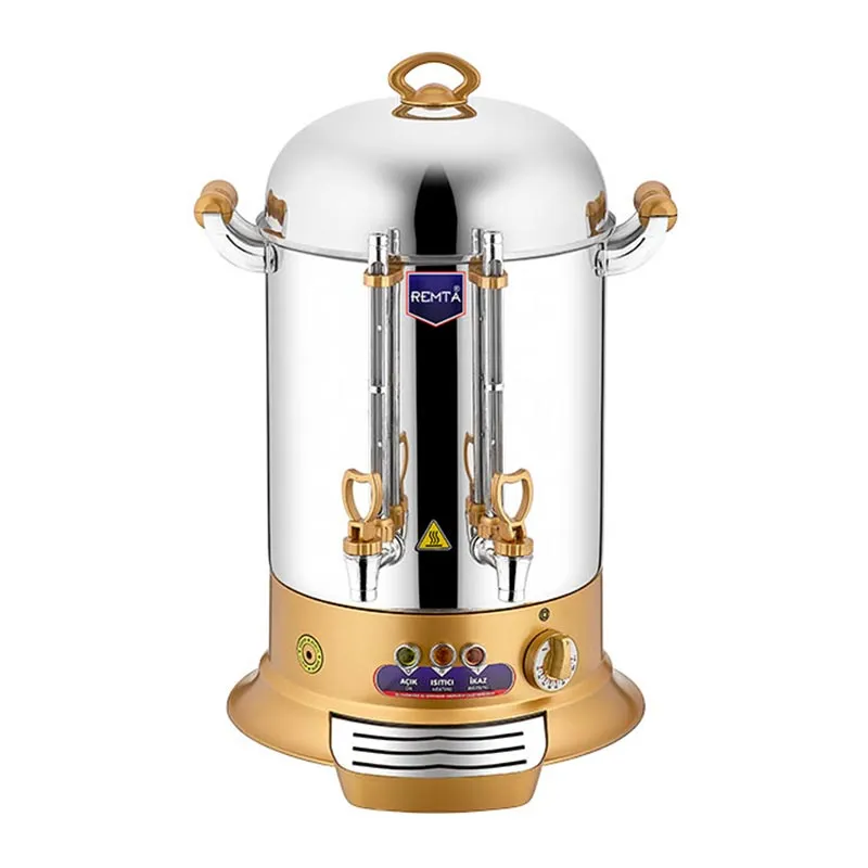 Remta GR13 Çay Makinesi, 12 L, 120 Bardak Kapasiteli, Gold