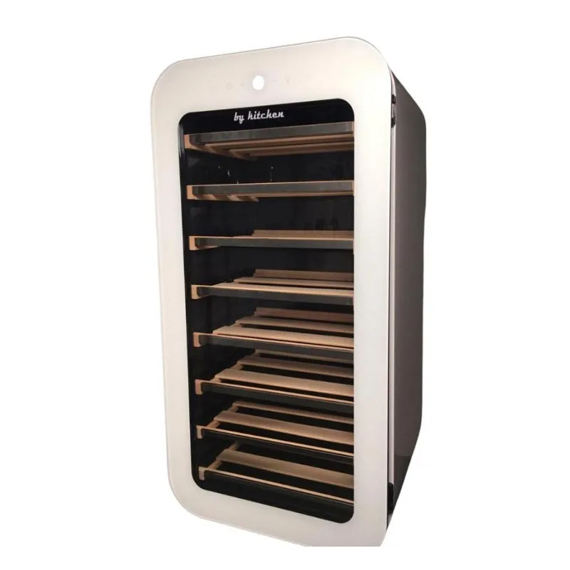 By Kitchen WC-22W1 Kayar Raflı Şarap Dolabı, Beyaz