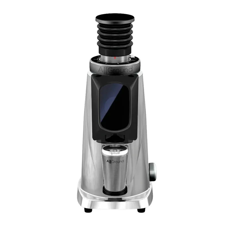 Fiorenzato AllGround Kahve Değirmeni, Bright Silver & Deep Black