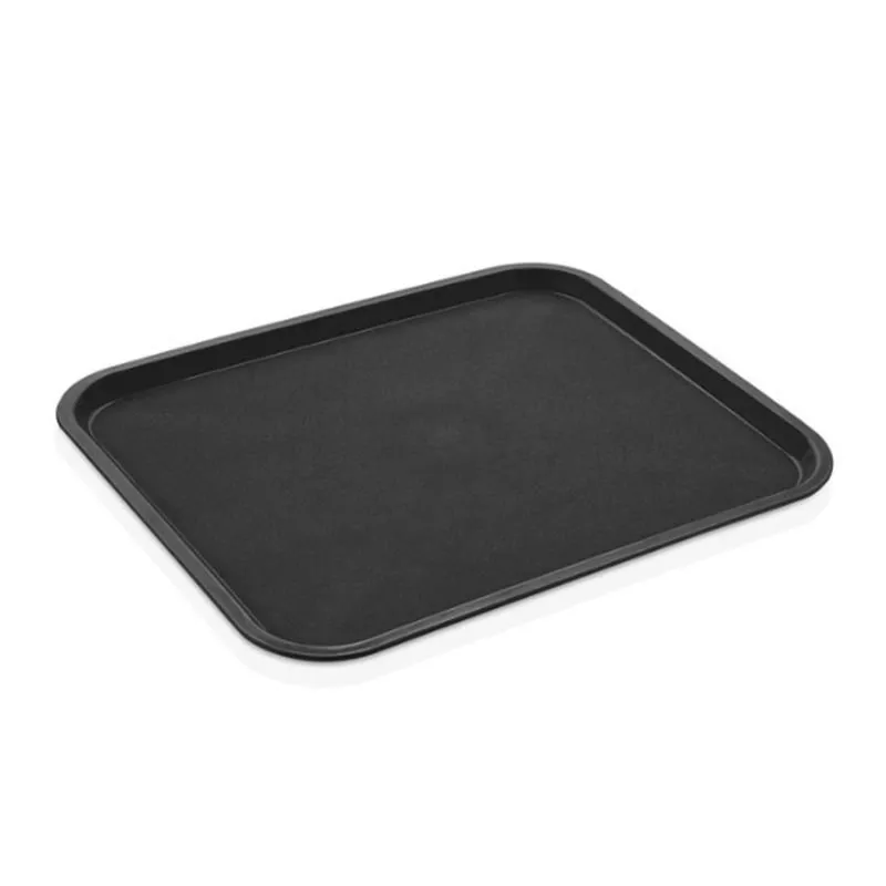 GastroPlast GTPP-2635 Polipropilen Servis Tepsisi, 26x35 cm, Siyah