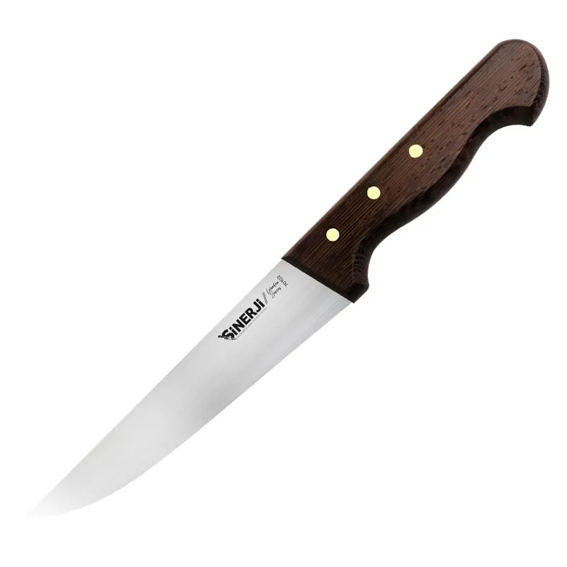Sinerji Wooden No 2 Venge Saplı Kasap Bıçağı, 16.5 cm