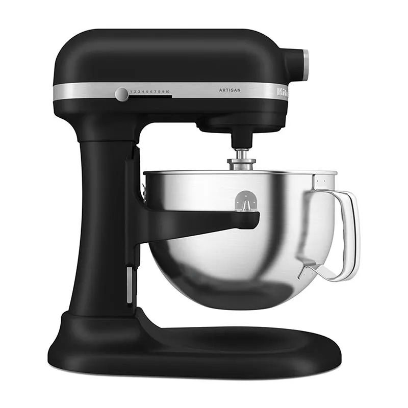 KitchenAid 5KSM60SPXEBM Artisan Kaldırılabilir Kaseli Stand Mikser, 5.6 L, Mat Siyah