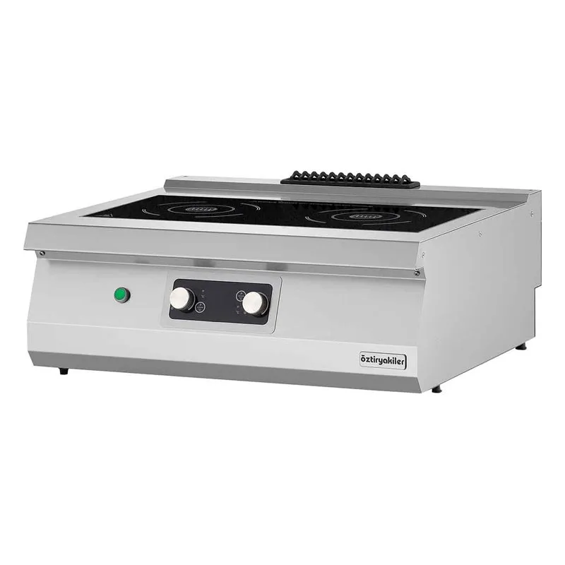 Öztiryakiler Optimum 700 Seri OSI 8070 E Set Üstü 2 Gözlü İndüksiyon Ocak, 80x70x28 cm, Elektrikli
