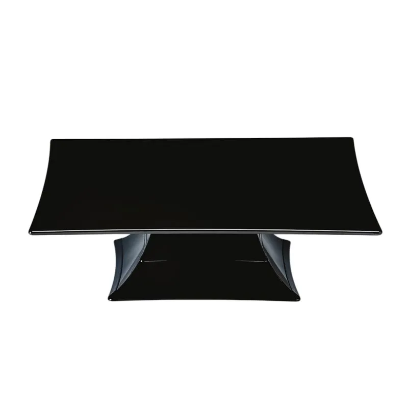 Zicco ZCP-629 Ayaklı Polikarbon Teşhir Standı, 35x35x10.5 cm, Siyah
