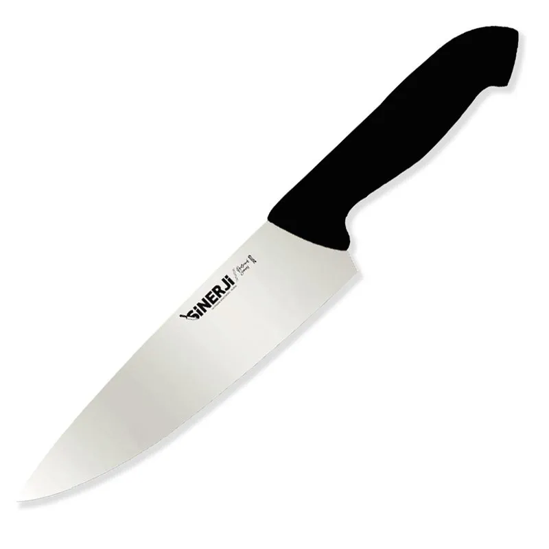Sinerji Protrend No 1 Plastik Saplı Şef Bıçağı, 18 cm, Siyah