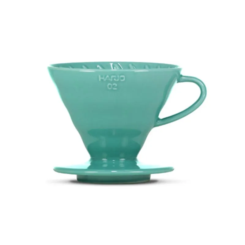 Hario VDC-02-TQ V60 02 Seramik Dripper, Turkuaz