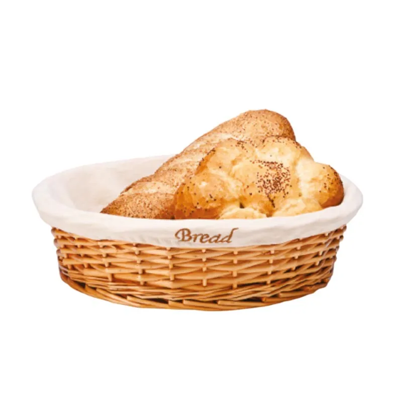 Zicco JN-20985 Daire Ekmek Sepeti, 45x11 cm, Açık Renk
