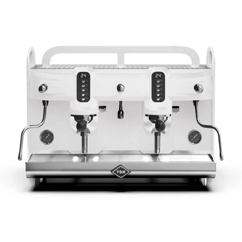 VBM Black Moon Espresso Kahve Makinesi, 2 Gruplu, Beyaz