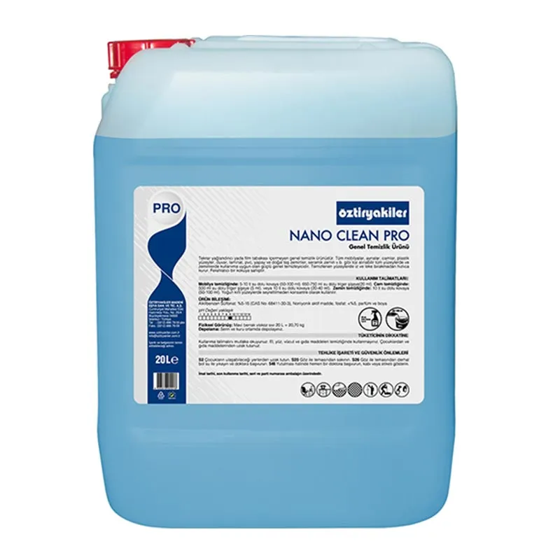 Öztiryakiler Nano Clean Pro Çok Amaçlı Genel Temizleyici, 20 L