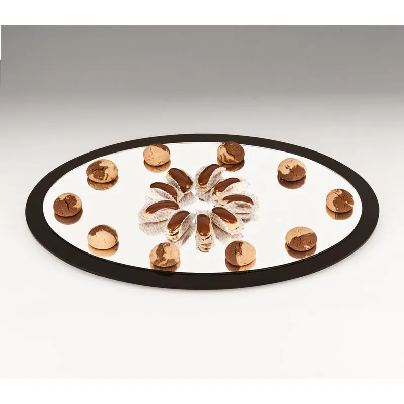 Zicco ZCP-137 Aynalı Oval Teşhir Standı, 40x60 cm