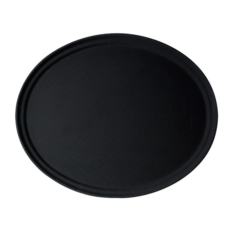 Cambro Camtread Kaymaz Oval Servis Tepsisi, 73.5x60 cm
