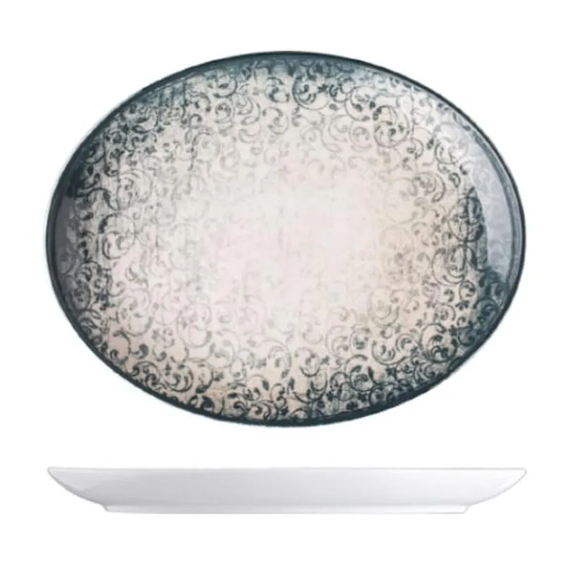 Lilien Vintage Oval Tabak, 32 cm