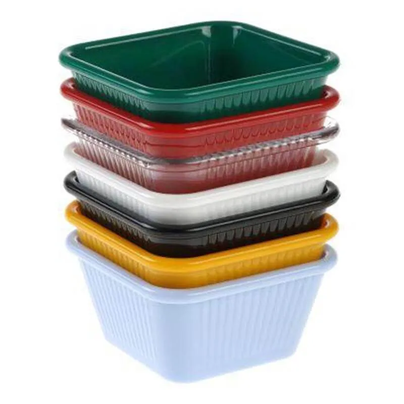 Bora Plastik Kare Sosluk, Polikarbonat, 7x3.5 cm, Yeşil