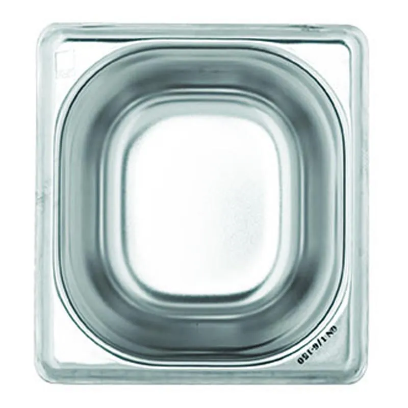 Kapp GN 1/6-100 mm Paslanmaz Çelik Standart Gastronorm Küvet