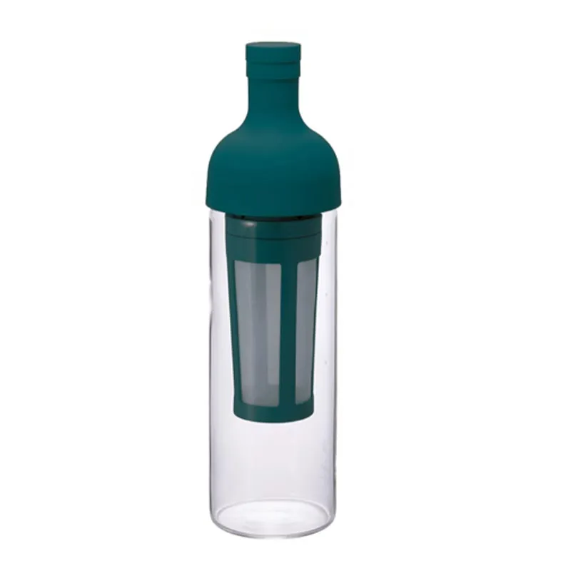 Hario FIC-70-DT Soğuk Demleme Filtreli Şişe, 650 ml, Yeşil
